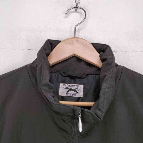 タウンクラフト TOWNCRAFT ロゴ刺繍ハーフジップナイロンジャケット メンズ  L